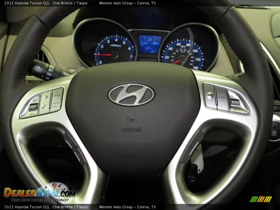 2013 Hyundai Tucson GLS Chai Bronze / Taupe Photo #4