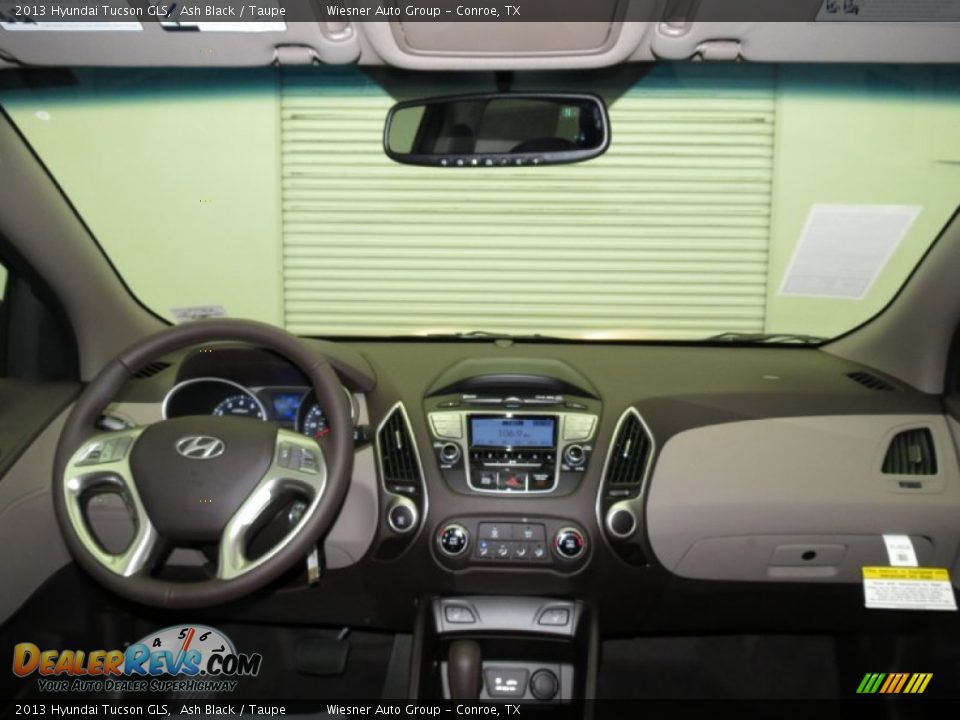 2013 Hyundai Tucson GLS Ash Black / Taupe Photo #3