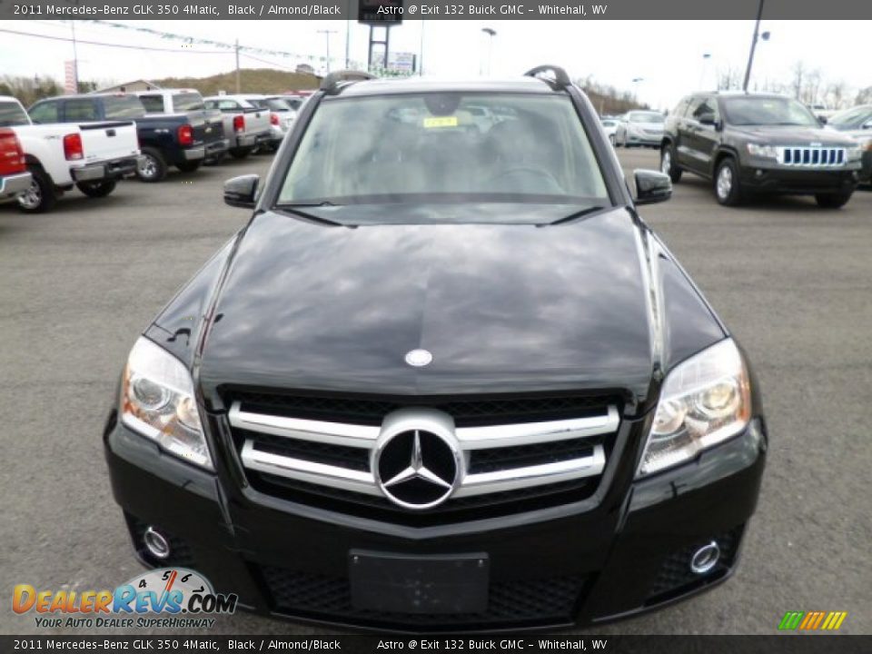 2011 Mercedes-Benz GLK 350 4Matic Black / Almond/Black Photo #2
