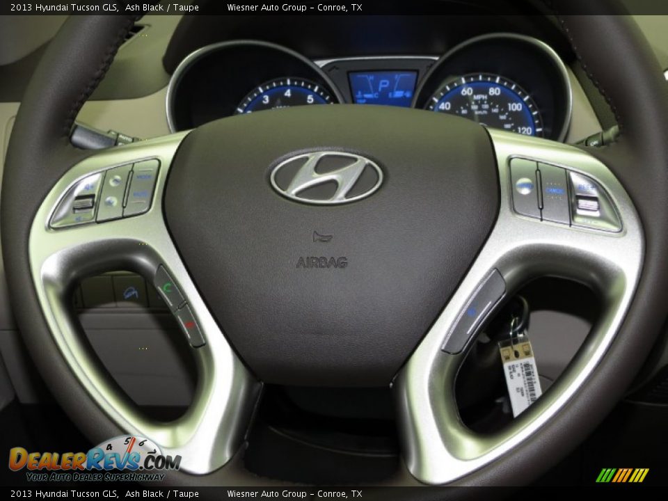 2013 Hyundai Tucson GLS Ash Black / Taupe Photo #4