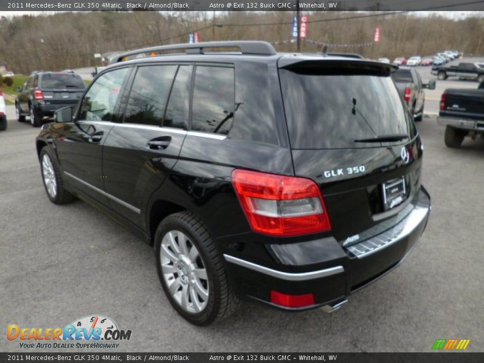 2011 Mercedes-Benz GLK 350 4Matic Black / Almond/Black Photo #5