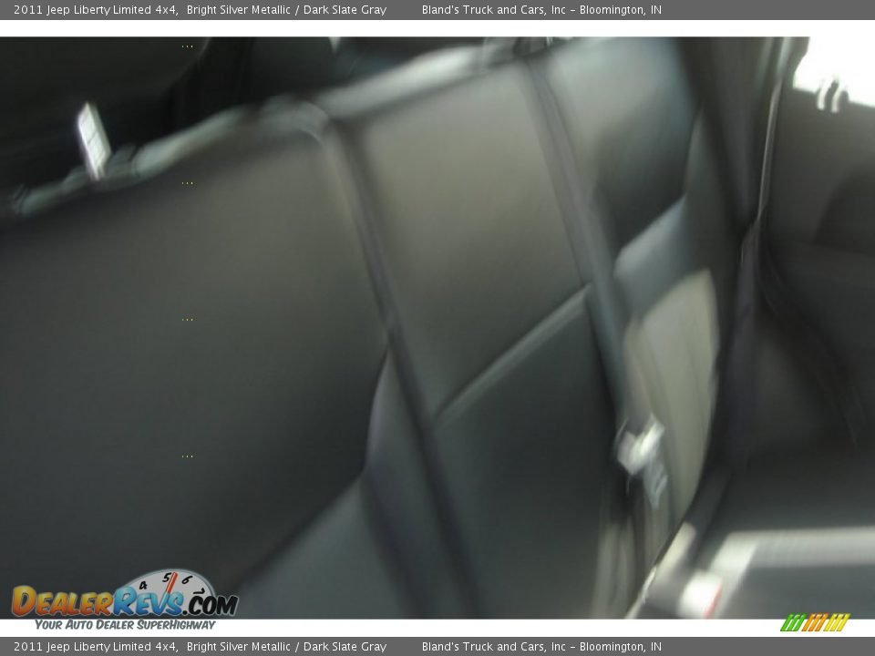 2011 Jeep Liberty Limited 4x4 Bright Silver Metallic / Dark Slate Gray Photo #23