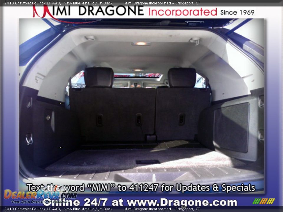 2010 Chevrolet Equinox LT AWD Navy Blue Metallic / Jet Black Photo #5