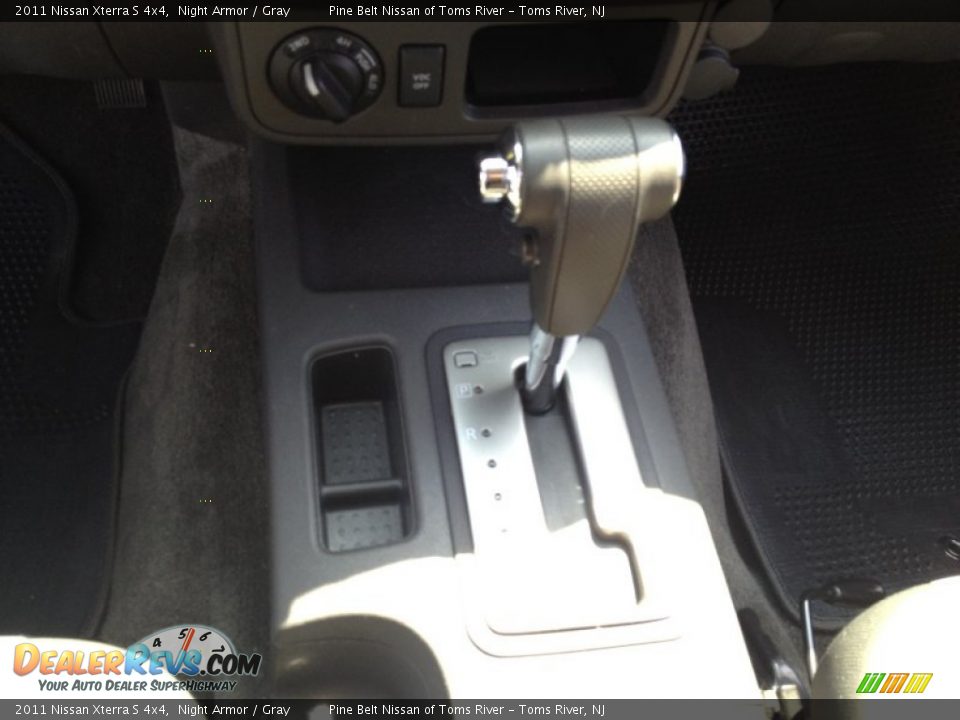 2011 Nissan Xterra S 4x4 Night Armor / Gray Photo #11