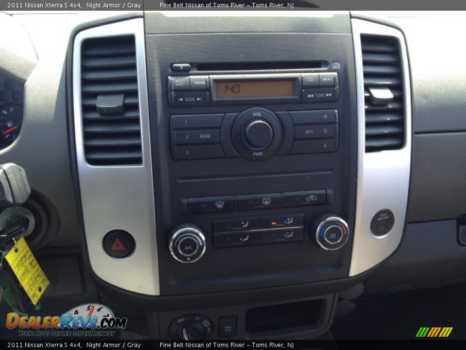 2011 Nissan Xterra S 4x4 Night Armor / Gray Photo #12
