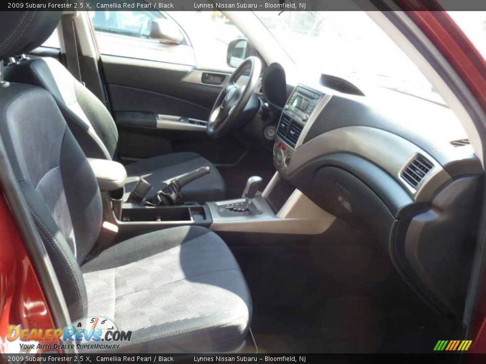 2009 Subaru Forester 2.5 X Camellia Red Pearl / Black Photo #9