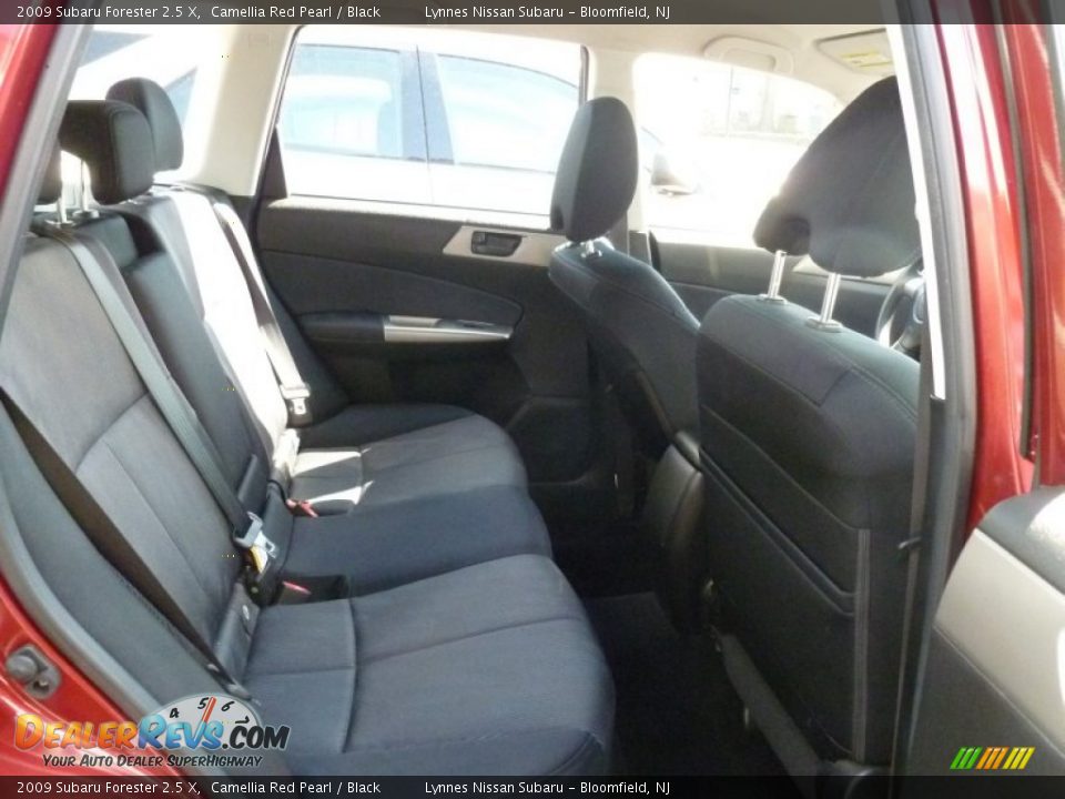 2009 Subaru Forester 2.5 X Camellia Red Pearl / Black Photo #10