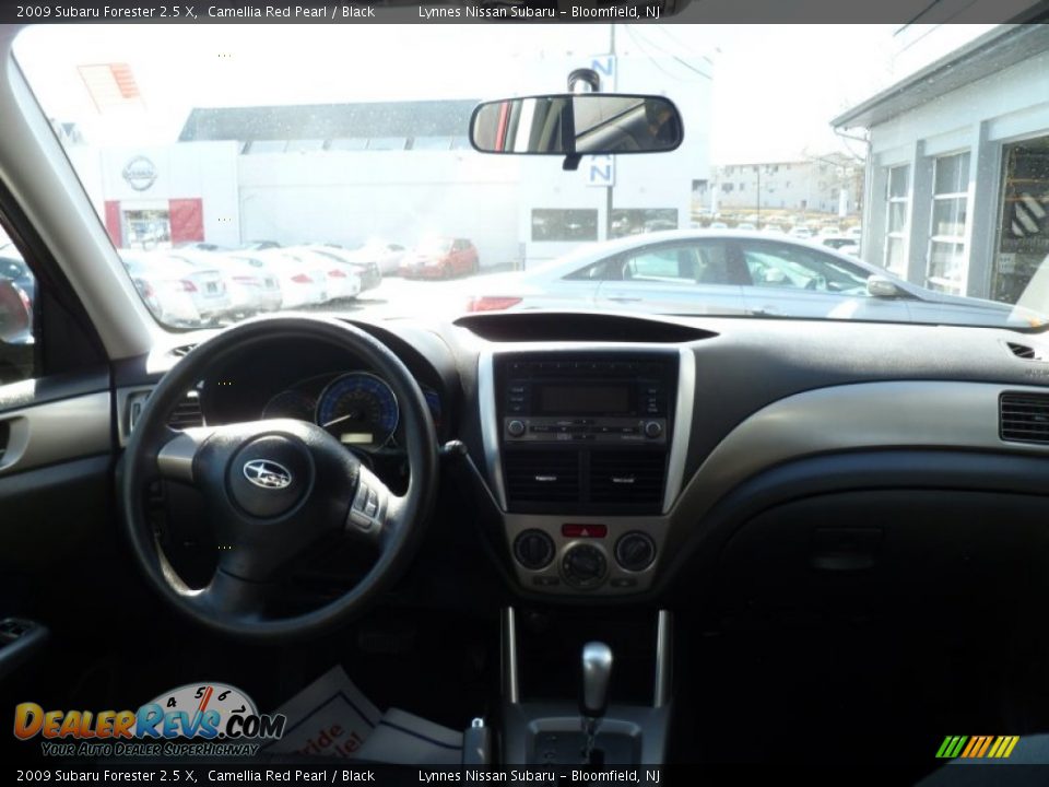 2009 Subaru Forester 2.5 X Camellia Red Pearl / Black Photo #12