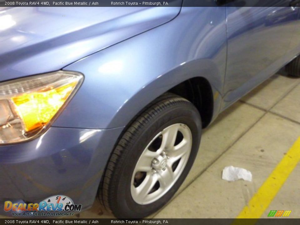 2008 Toyota RAV4 4WD Pacific Blue Metallic / Ash Photo #8
