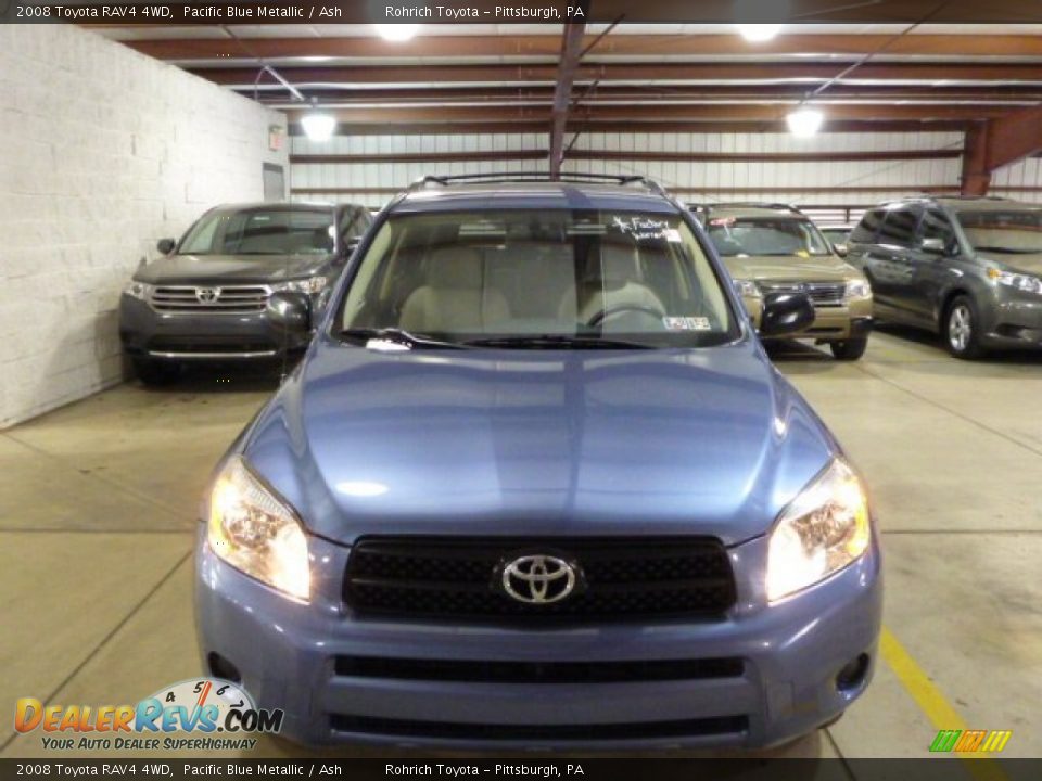 2008 Toyota RAV4 4WD Pacific Blue Metallic / Ash Photo #15