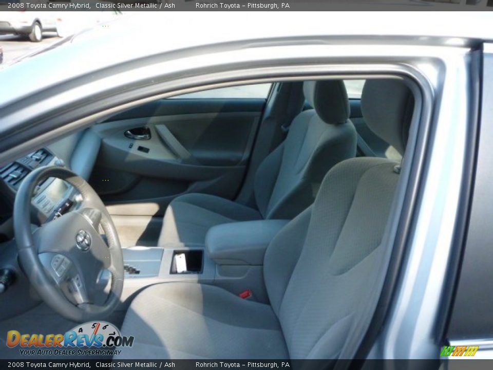 2008 Toyota Camry Hybrid Classic Silver Metallic / Ash Photo #4