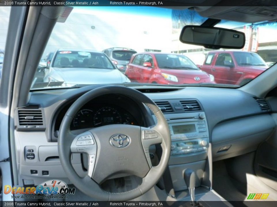 2008 Toyota Camry Hybrid Classic Silver Metallic / Ash Photo #6