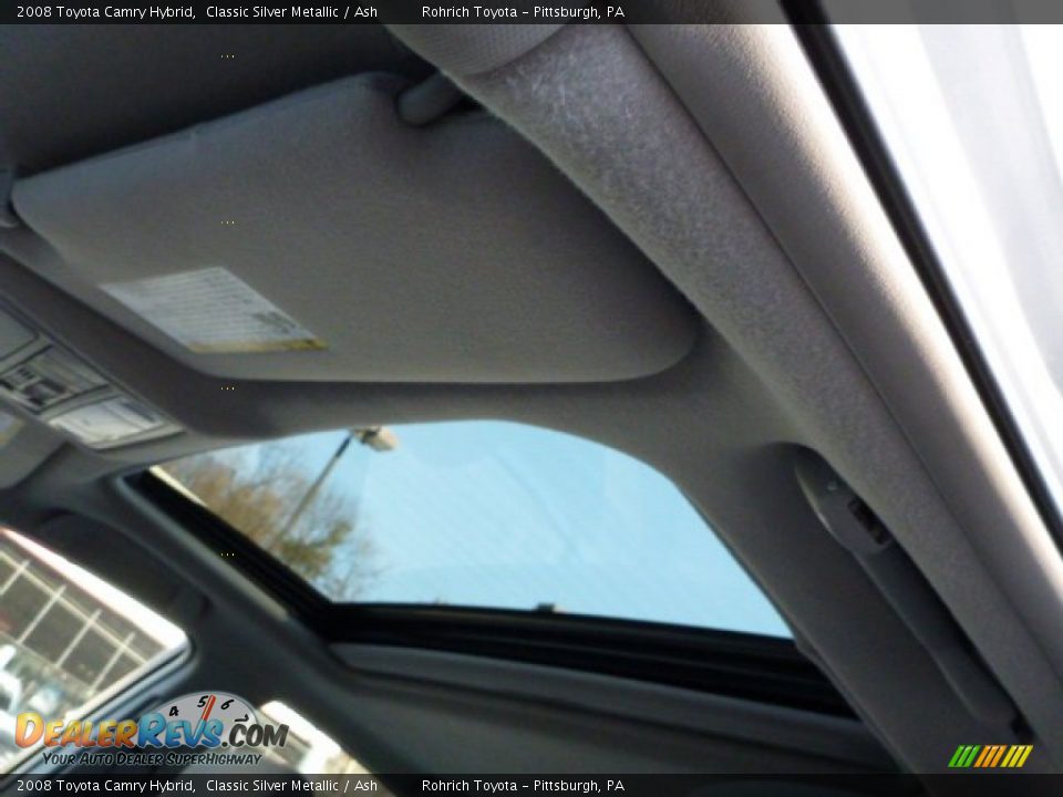 2008 Toyota Camry Hybrid Classic Silver Metallic / Ash Photo #7