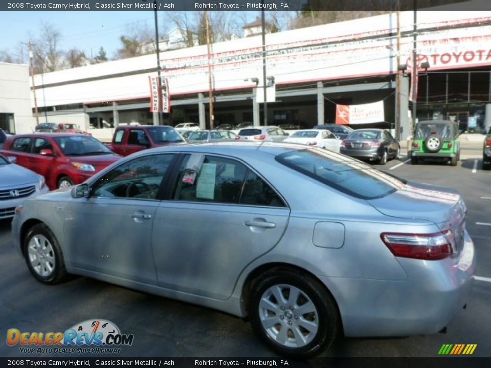 2008 Toyota Camry Hybrid Classic Silver Metallic / Ash Photo #13