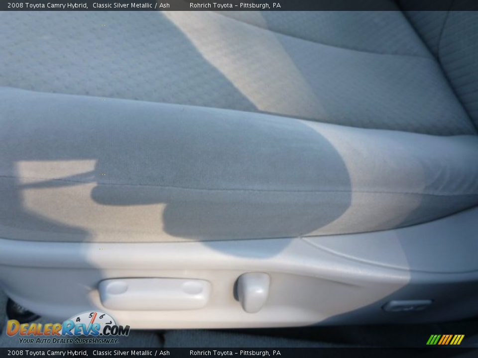 2008 Toyota Camry Hybrid Classic Silver Metallic / Ash Photo #17