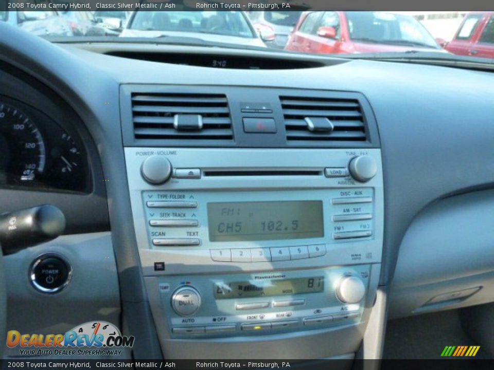 2008 Toyota Camry Hybrid Classic Silver Metallic / Ash Photo #19