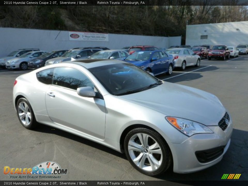 2010 Hyundai Genesis Coupe 2.0T Silverstone / Black Photo #1