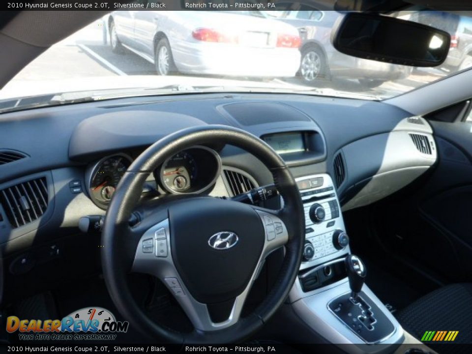 2010 Hyundai Genesis Coupe 2.0T Silverstone / Black Photo #6