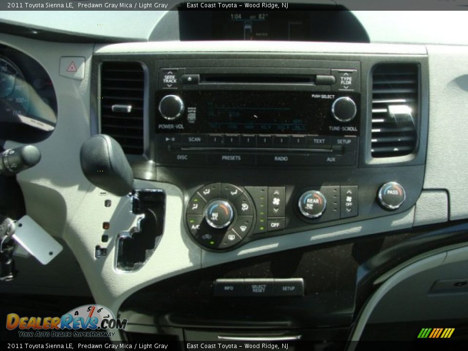 2011 Toyota Sienna LE Predawn Gray Mica / Light Gray Photo #10
