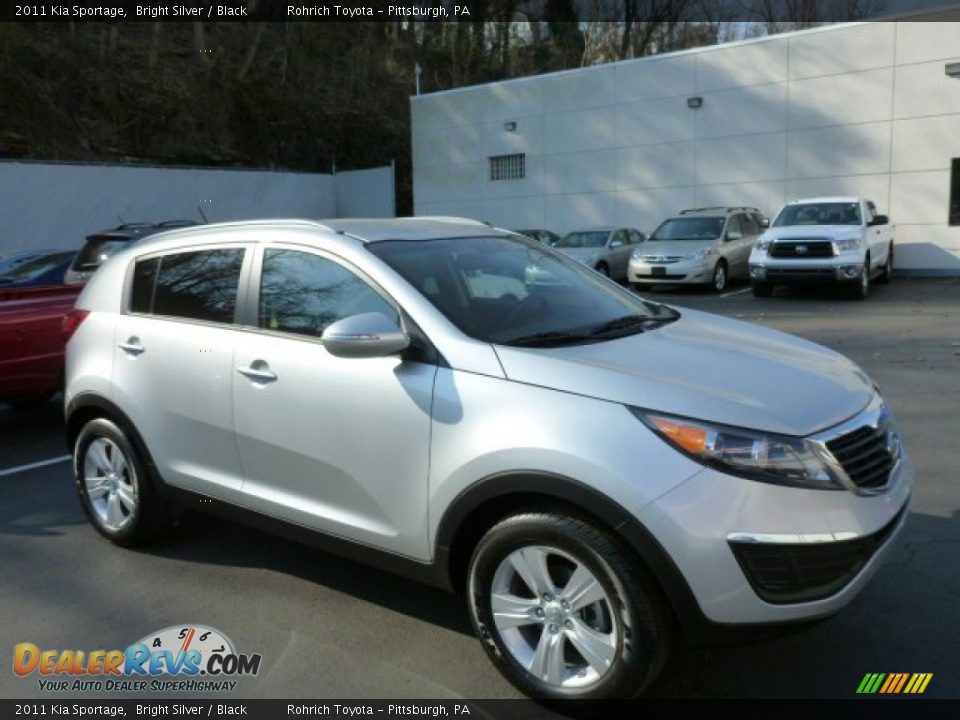 2011 Kia Sportage Bright Silver / Black Photo #1