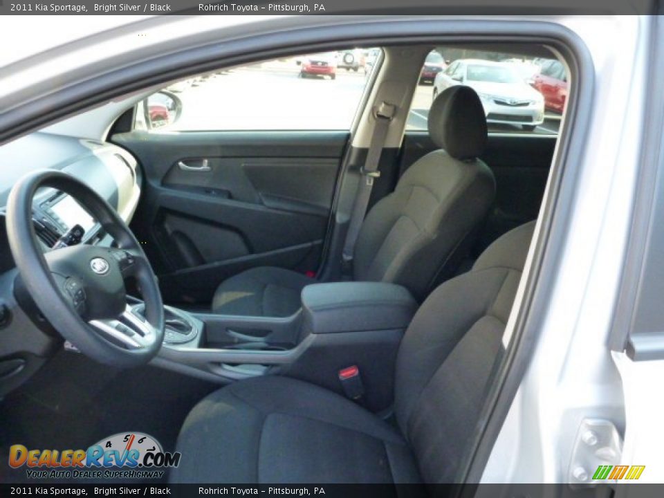 2011 Kia Sportage Bright Silver / Black Photo #4