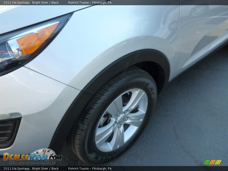 2011 Kia Sportage Bright Silver / Black Photo #8