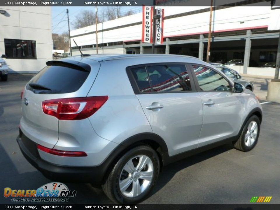 2011 Kia Sportage Bright Silver / Black Photo #11