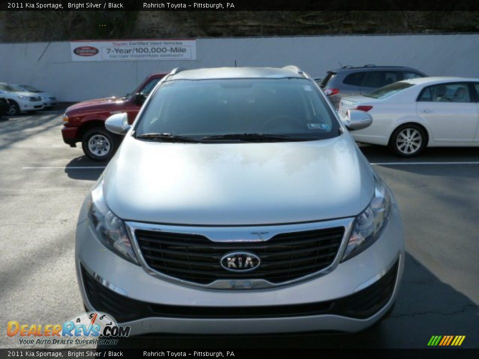 2011 Kia Sportage Bright Silver / Black Photo #13