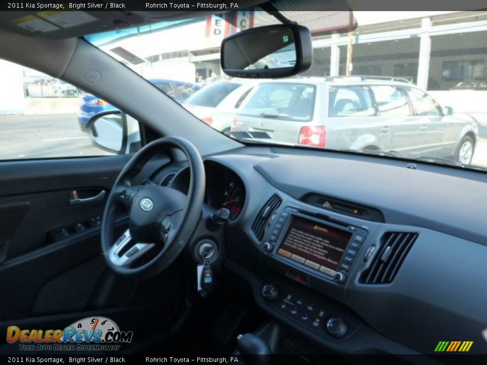 2011 Kia Sportage Bright Silver / Black Photo #14