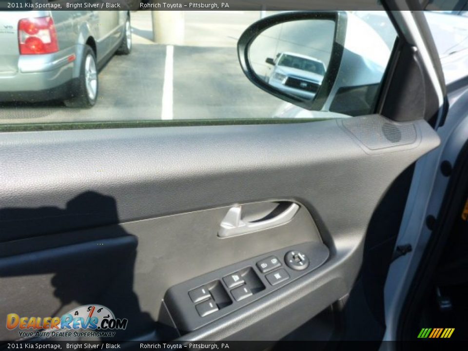 2011 Kia Sportage Bright Silver / Black Photo #16