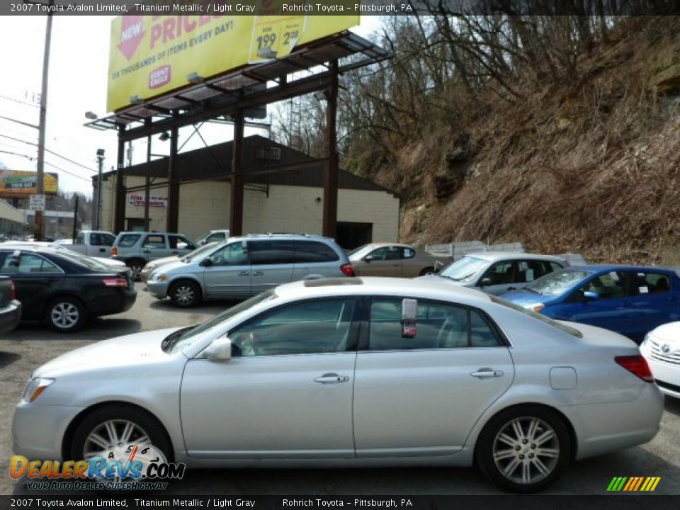 2007 Toyota Avalon Limited Titanium Metallic / Light Gray Photo #2