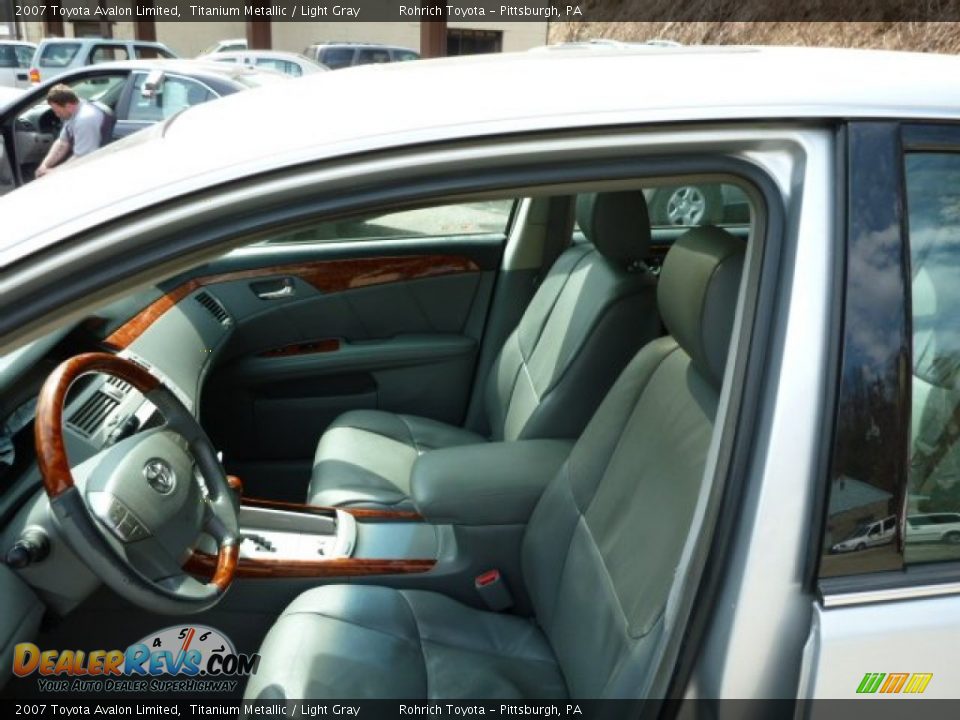 2007 Toyota Avalon Limited Titanium Metallic / Light Gray Photo #4