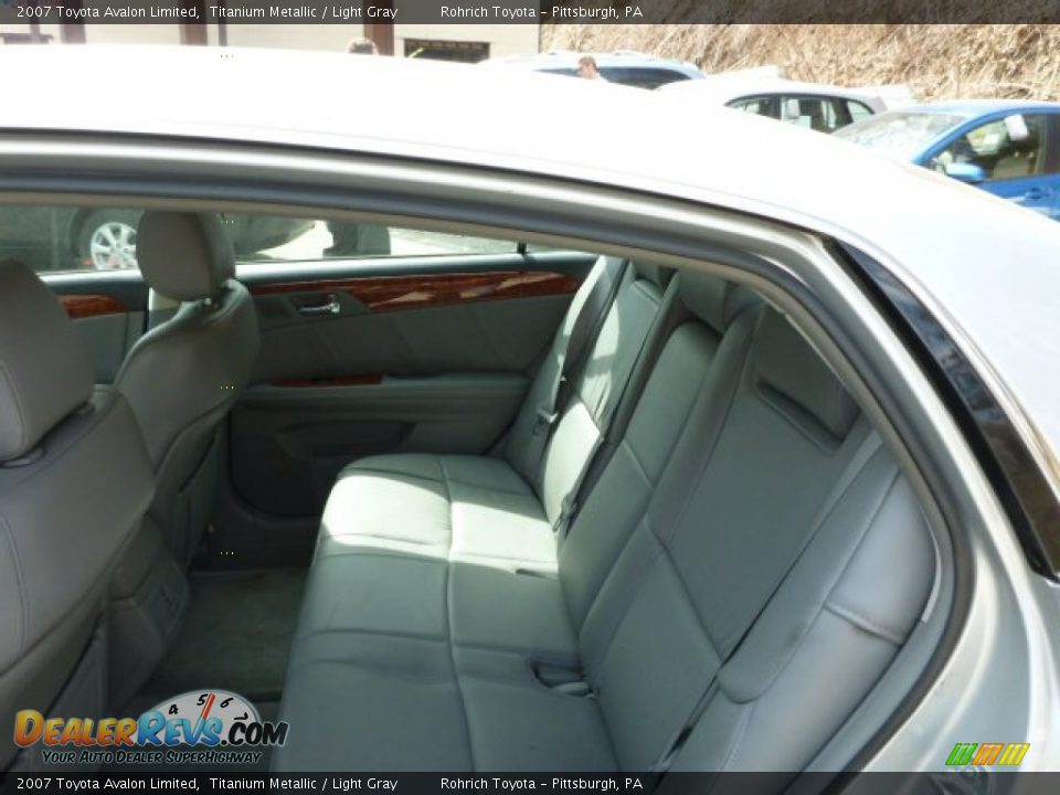 2007 Toyota Avalon Limited Titanium Metallic / Light Gray Photo #5