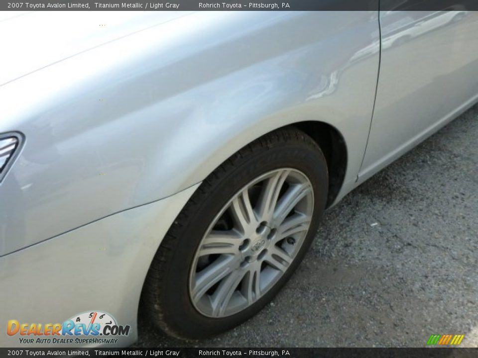 2007 Toyota Avalon Limited Titanium Metallic / Light Gray Photo #8