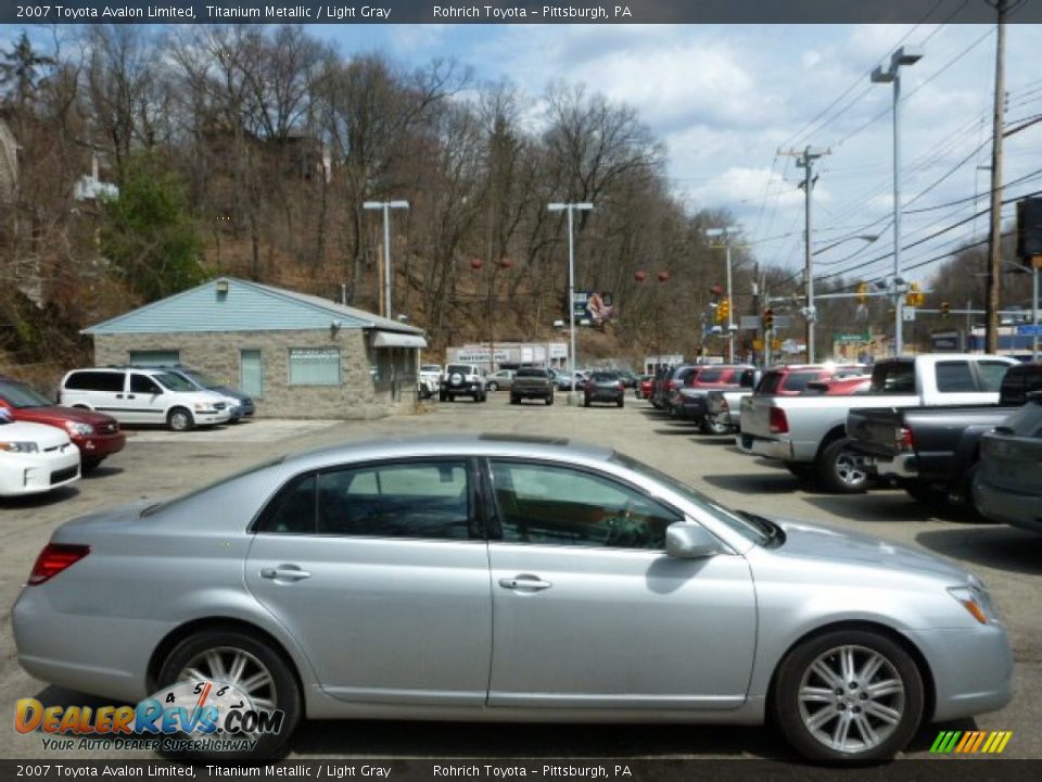 2007 Toyota Avalon Limited Titanium Metallic / Light Gray Photo #10