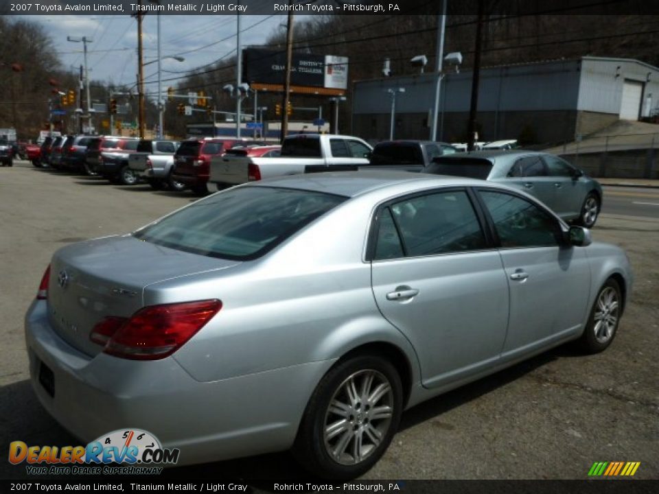 2007 Toyota Avalon Limited Titanium Metallic / Light Gray Photo #11
