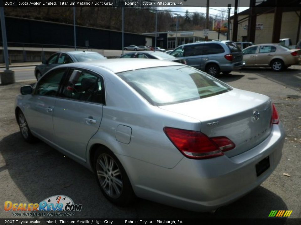 2007 Toyota Avalon Limited Titanium Metallic / Light Gray Photo #13
