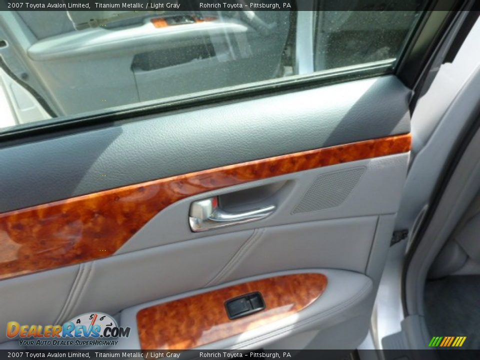 2007 Toyota Avalon Limited Titanium Metallic / Light Gray Photo #15