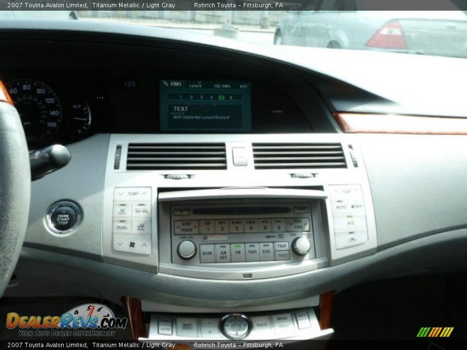 2007 Toyota Avalon Limited Titanium Metallic / Light Gray Photo #19