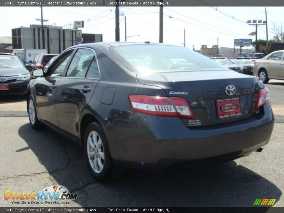 2011 Toyota Camry LE Magnetic Gray Metallic / Ash Photo #4