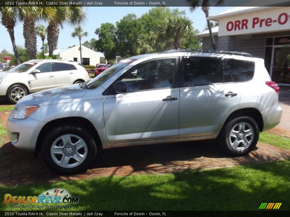 2010 Toyota RAV4 I4 Classic Silver Metallic / Ash Gray Photo #2