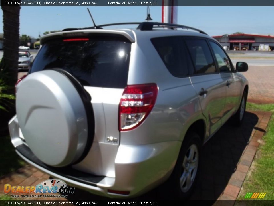 2010 Toyota RAV4 I4 Classic Silver Metallic / Ash Gray Photo #5