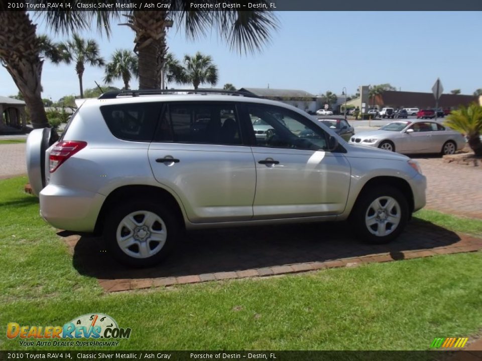2010 Toyota RAV4 I4 Classic Silver Metallic / Ash Gray Photo #6