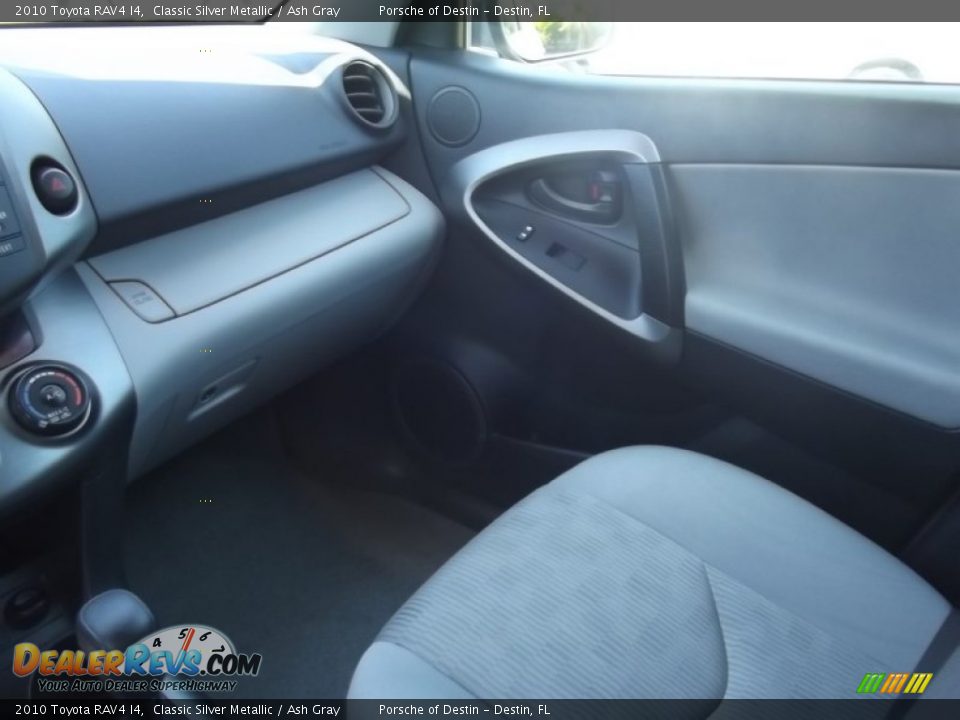 2010 Toyota RAV4 I4 Classic Silver Metallic / Ash Gray Photo #13