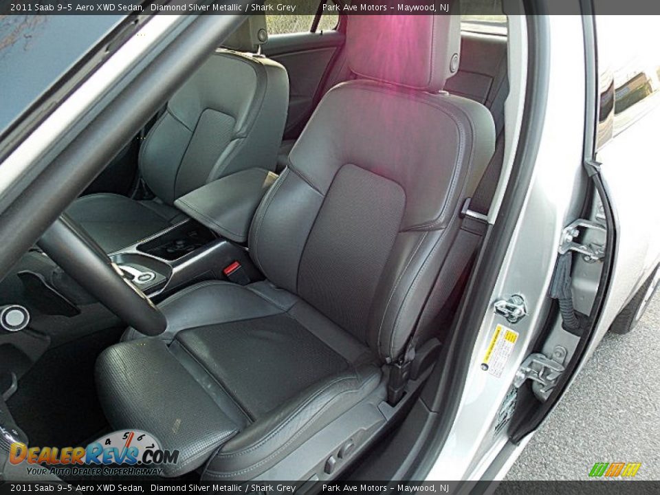 Front Seat of 2011 Saab 9-5 Aero XWD Sedan Photo #10