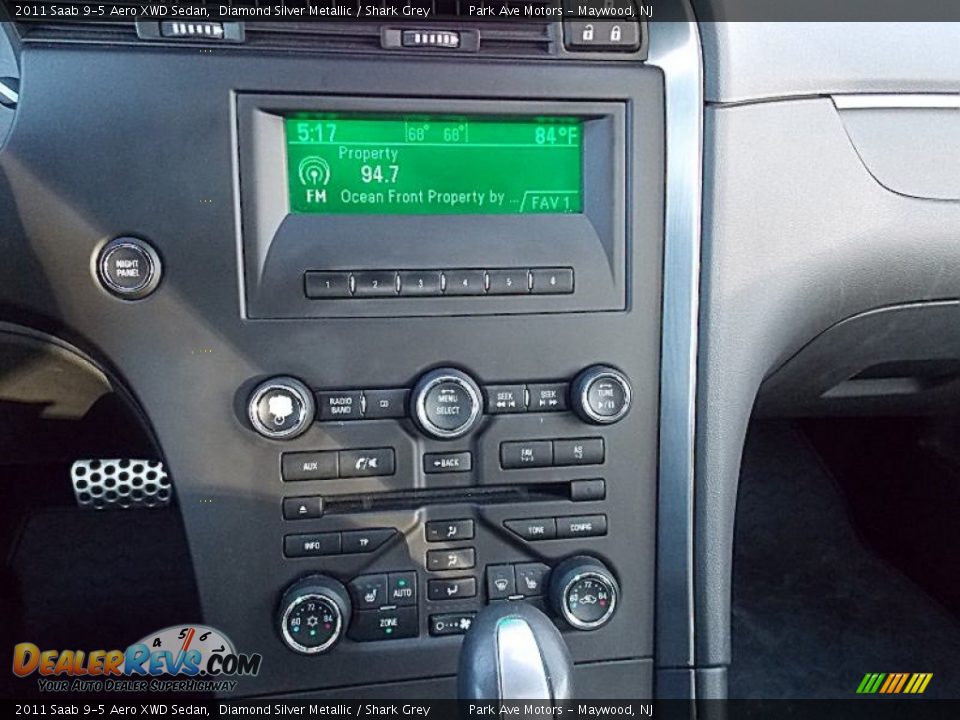 Controls of 2011 Saab 9-5 Aero XWD Sedan Photo #16