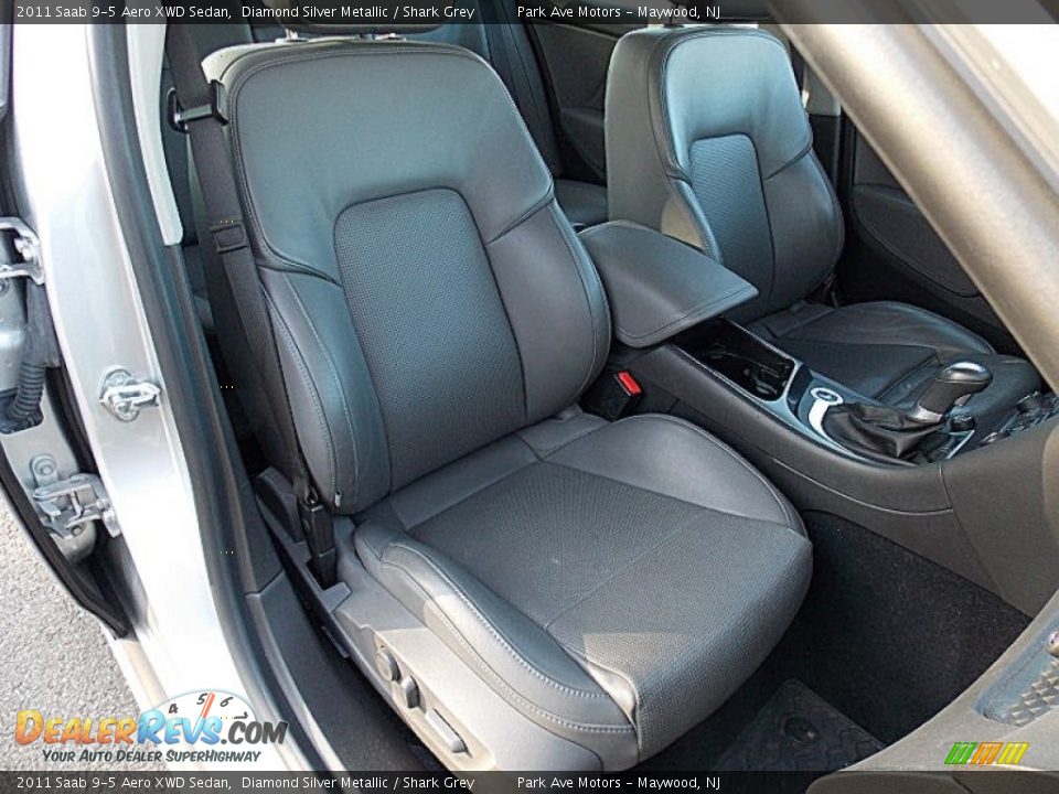 Front Seat of 2011 Saab 9-5 Aero XWD Sedan Photo #23