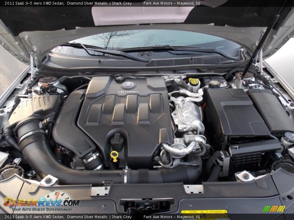 2011 Saab 9-5 Aero XWD Sedan 2.8 Liter DI Turbocharged DOHC 24-Valve VVT V6 Engine Photo #30
