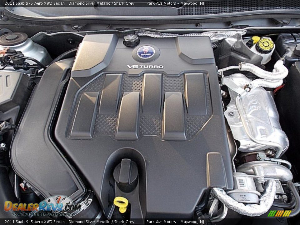 2011 Saab 9-5 Aero XWD Sedan 2.8 Liter DI Turbocharged DOHC 24-Valve VVT V6 Engine Photo #31
