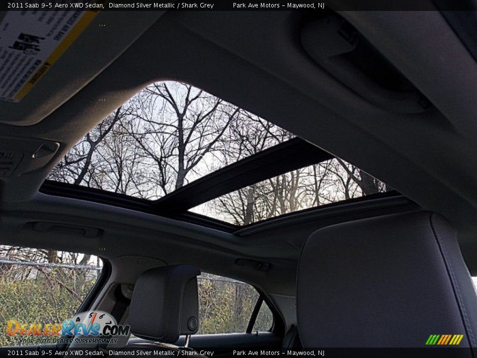 Sunroof of 2011 Saab 9-5 Aero XWD Sedan Photo #32